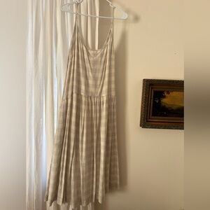 Laude the Label portrait dress in Rivera plaid size M